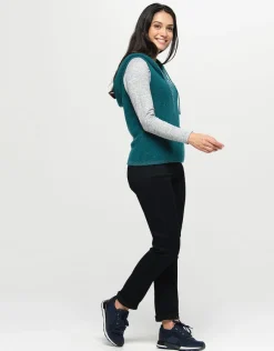 Christine Laure Pulls|Maille*Pull vert sans manches