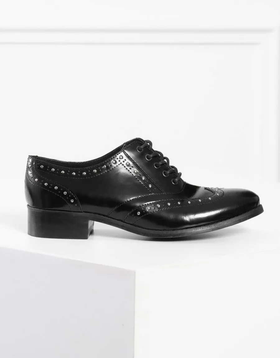 Christine Laure Accessoires*Richelieus noires clous