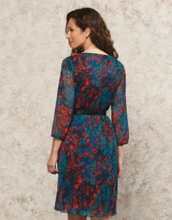 Christine Laure Robes|Robes & Jupes*Robe bleu chic