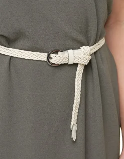 Christine Laure Robes|Robes & Jupes*Robe chemisier vert kaki