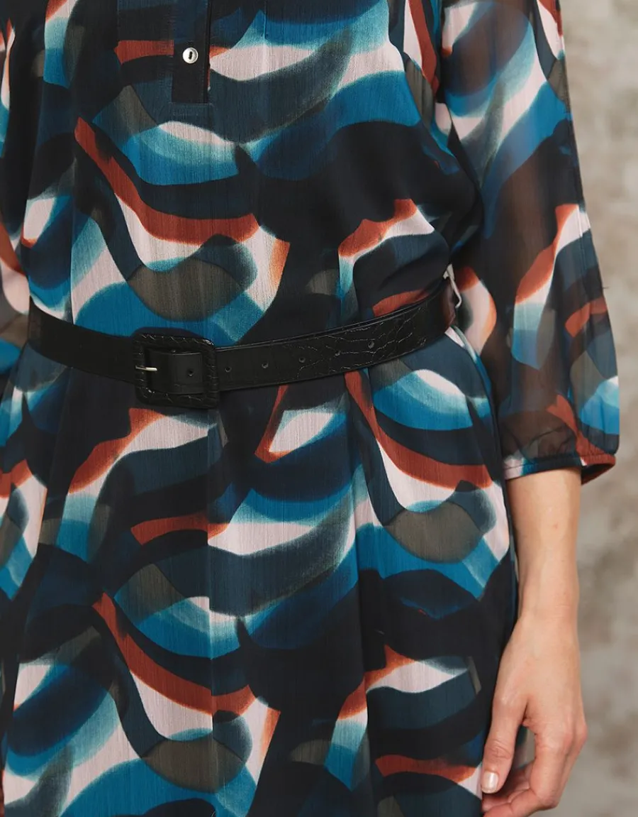 Christine Laure Robes|Robes & Jupes*Robe chic motif