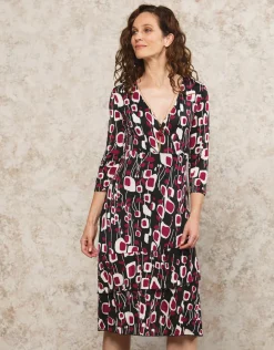 Christine Laure Robes|Robes & Jupes*Robe chic noir motif