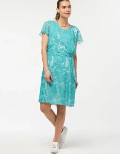 Christine Laure Robes|Robes & Jupes*Robe chic turquoise