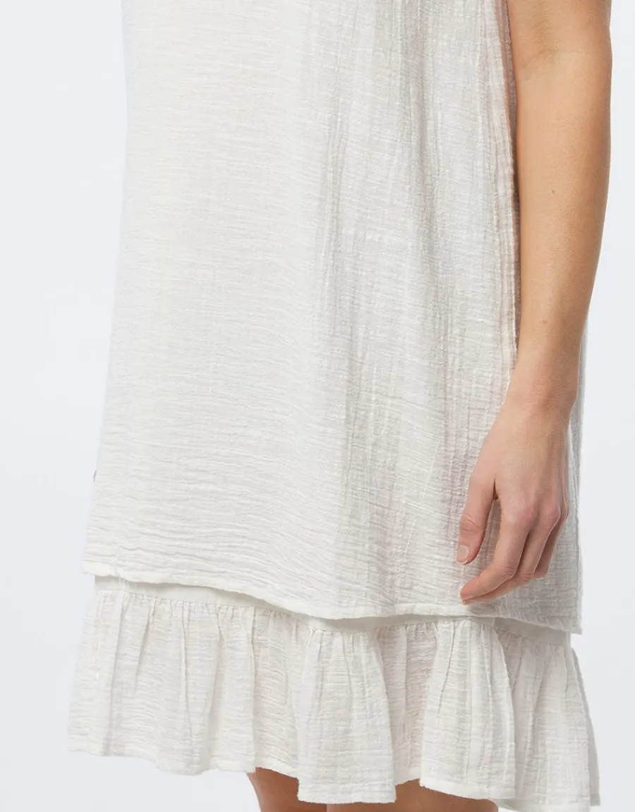 Christine Laure Robes|Robes & Jupes*Robe coton écru