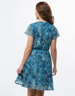 Christine Laure Robes|Robes & Jupes*Robe dentelle bleu