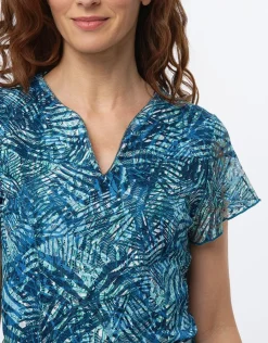 Christine Laure Robes|Robes & Jupes*Robe dentelle bleu