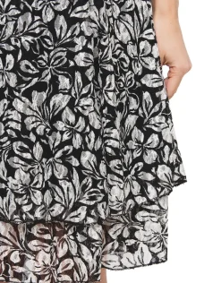 Christine Laure Robes|Robes & Jupes*Robe dentelle noir blanc