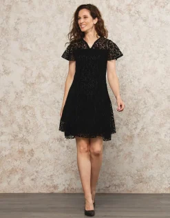 Christine Laure Robes|Robes & Jupes*Robe dentelle noire