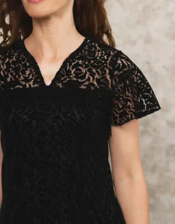 Christine Laure Robes|Robes & Jupes*Robe dentelle noire