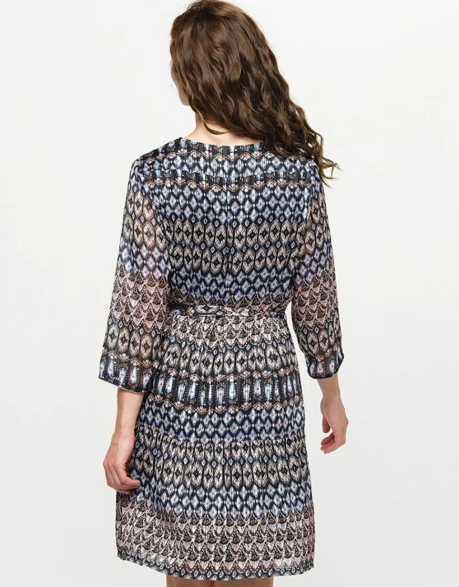 Christine Laure Robes|Robes & Jupes*Robe droite imprimée