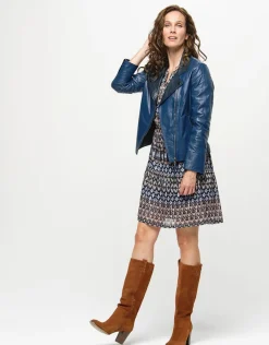 Christine Laure Robes|Robes & Jupes*Robe droite imprimée