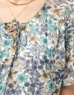 Christine Laure Robes|Robes & Jupes*Robe fluide fleurie