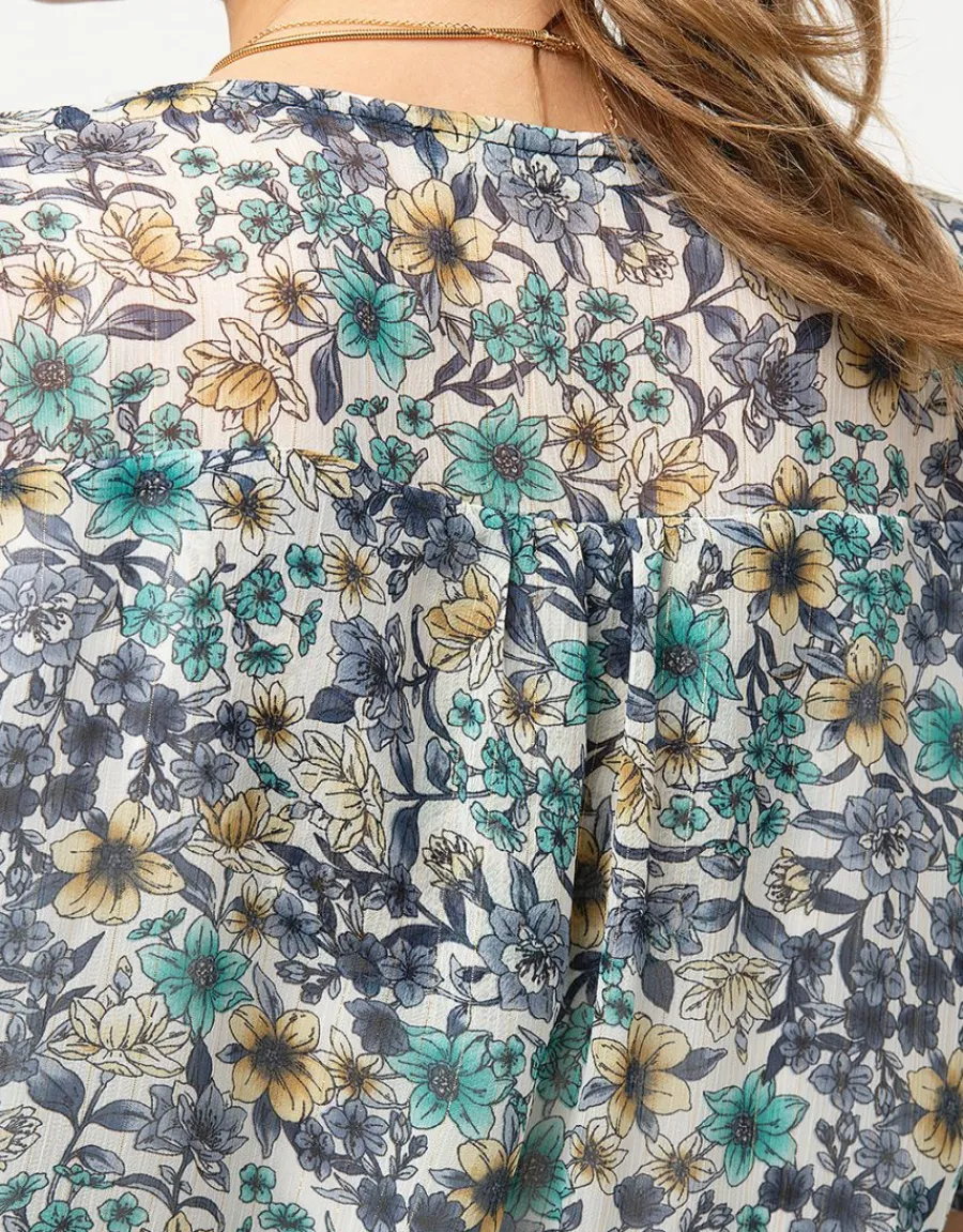 Christine Laure Robes|Robes & Jupes*Robe fluide fleurie