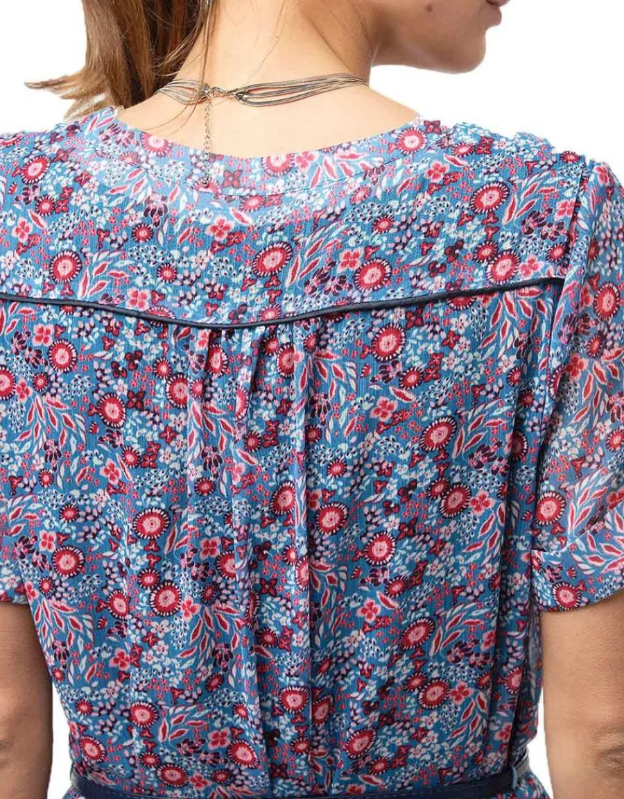 Christine Laure Robes|Robes & Jupes*Robe fluide fleurie