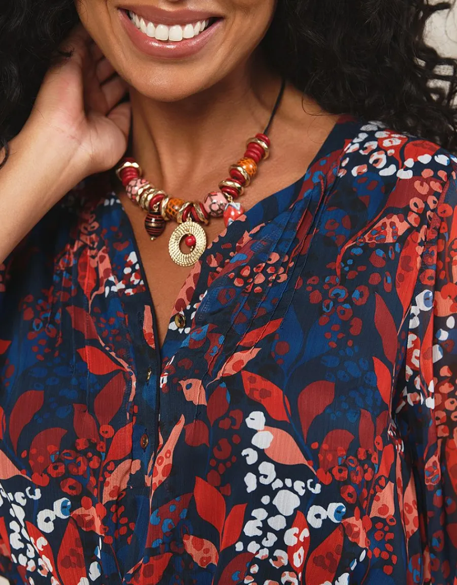 Christine Laure Robes|Robes & Jupes*Robe fluide imprimée