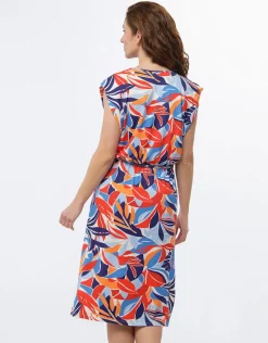 Christine Laure Robes|Robes & Jupes*Robe fluide multicolore