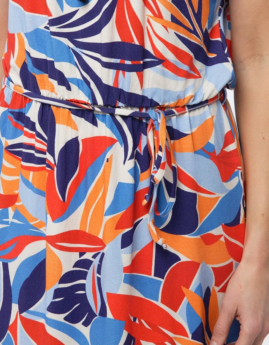 Christine Laure Robes|Robes & Jupes*Robe fluide multicolore