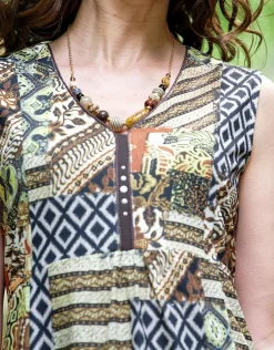 Christine Laure Robes|Robes & Jupes*Robe imprimé éthnique