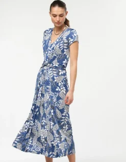 Christine Laure Robes|Robes & Jupes*Robe longue bleue