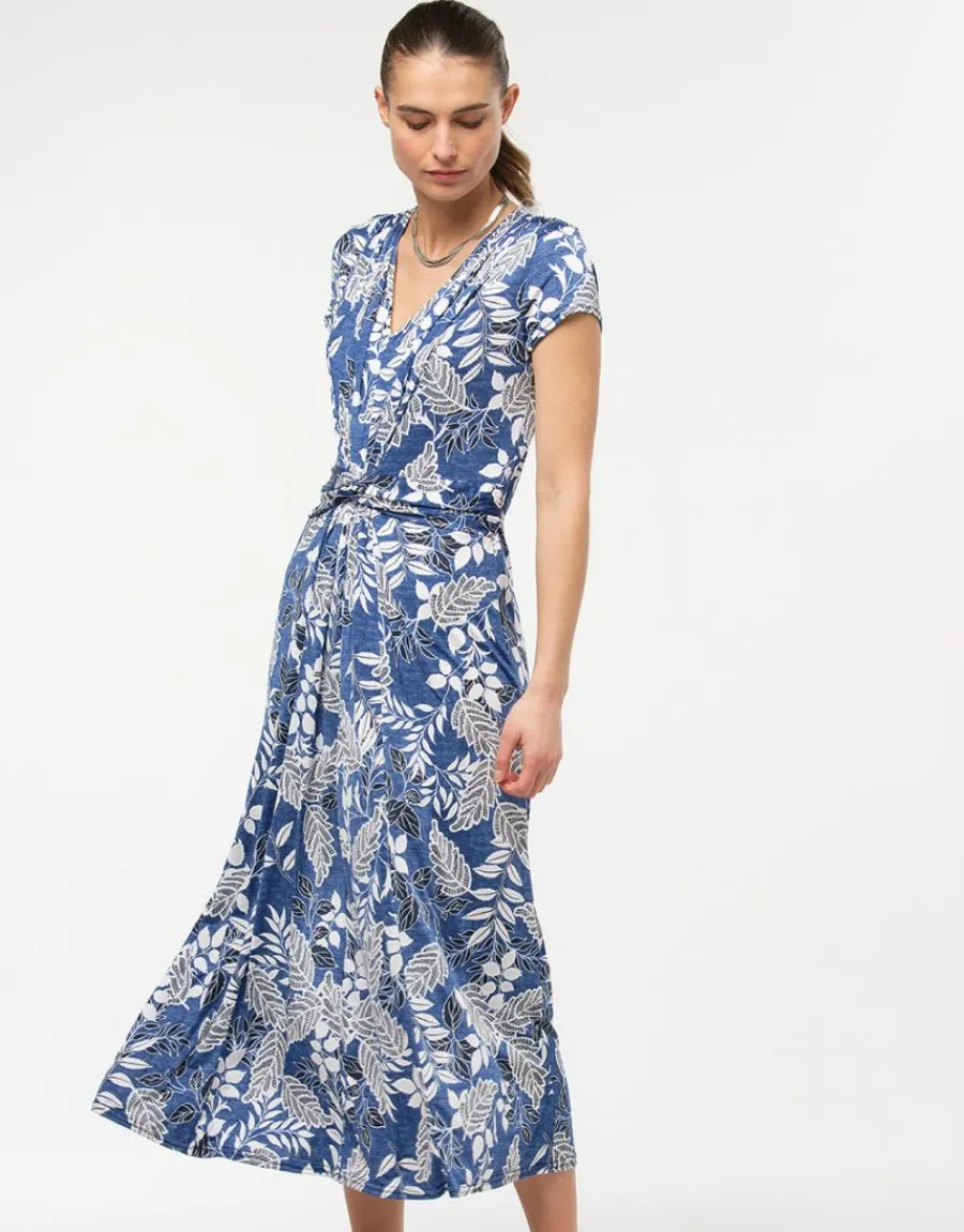 Christine Laure Robes|Robes & Jupes*Robe longue bleue