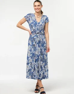 Christine Laure Robes|Robes & Jupes*Robe longue bleue