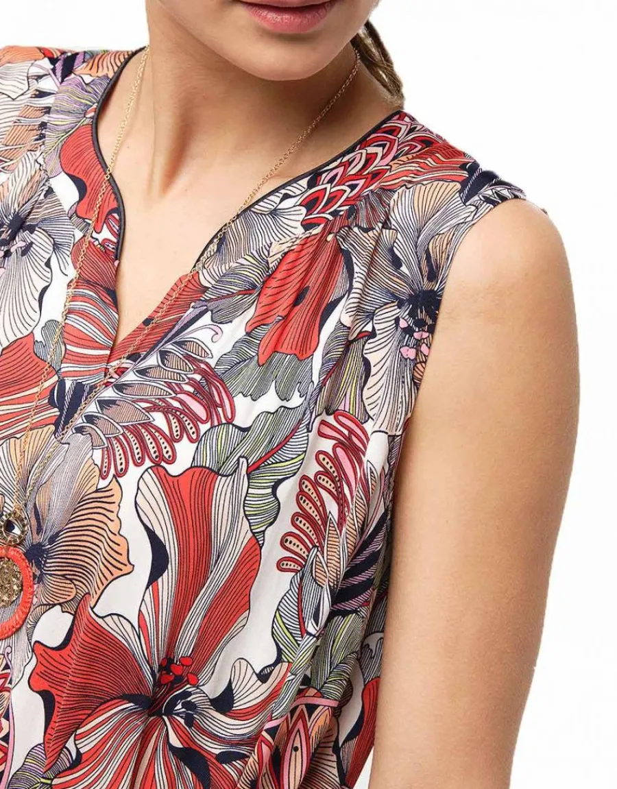 Christine Laure Robes|Robes & Jupes*Robe longue hibiscus