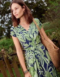 Christine Laure Robes|Robes & Jupes*Robe longue imprimé bleu