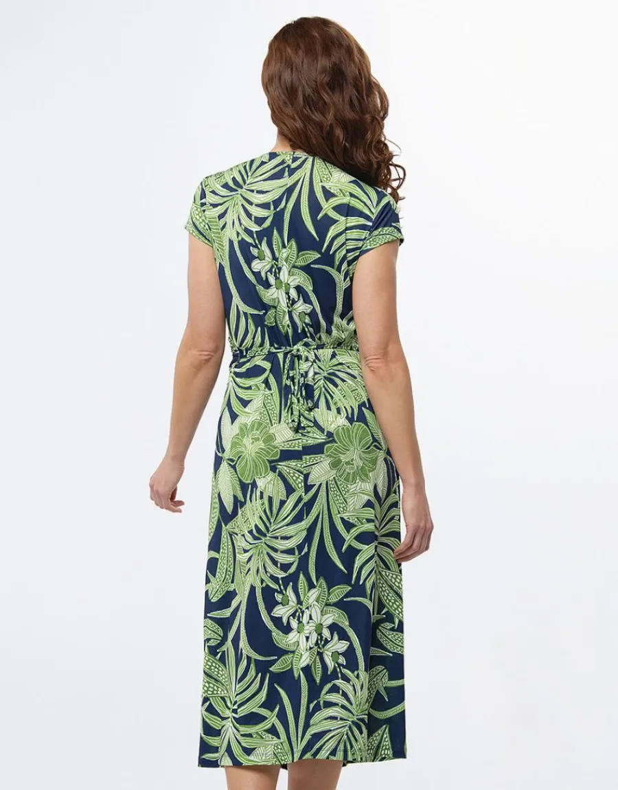 Christine Laure Robes|Robes & Jupes*Robe longue imprimé bleu