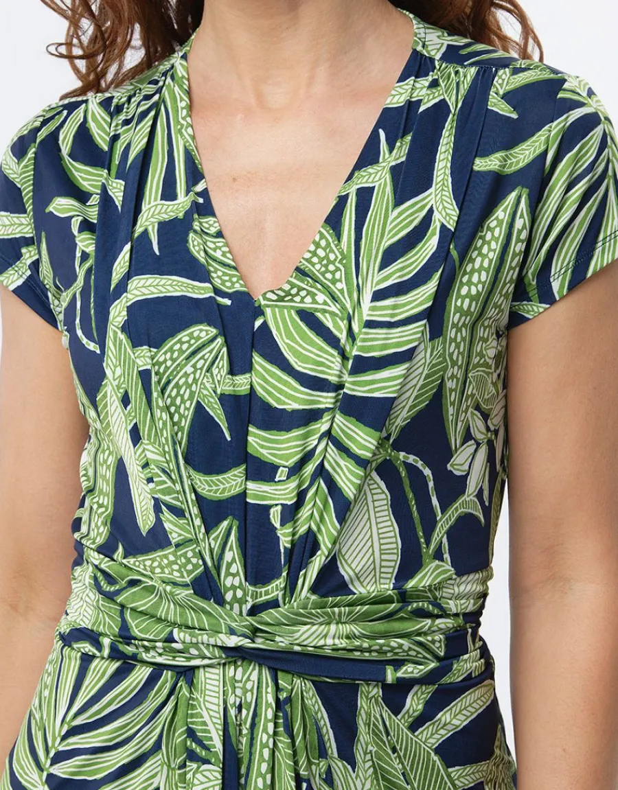 Christine Laure Robes|Robes & Jupes*Robe longue imprimé bleu