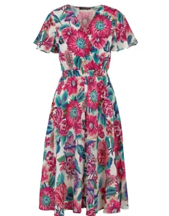 Christine Laure Robes|Robes & Jupes*Robe longue motif fleuri