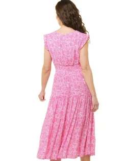 Christine Laure Robes|Robes & Jupes*Robe longue rose