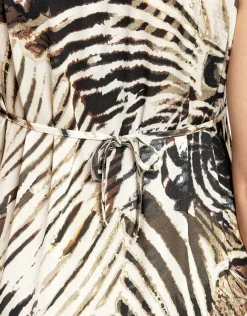 Christine Laure Robes|Robes & Jupes*Robe longue verte marron