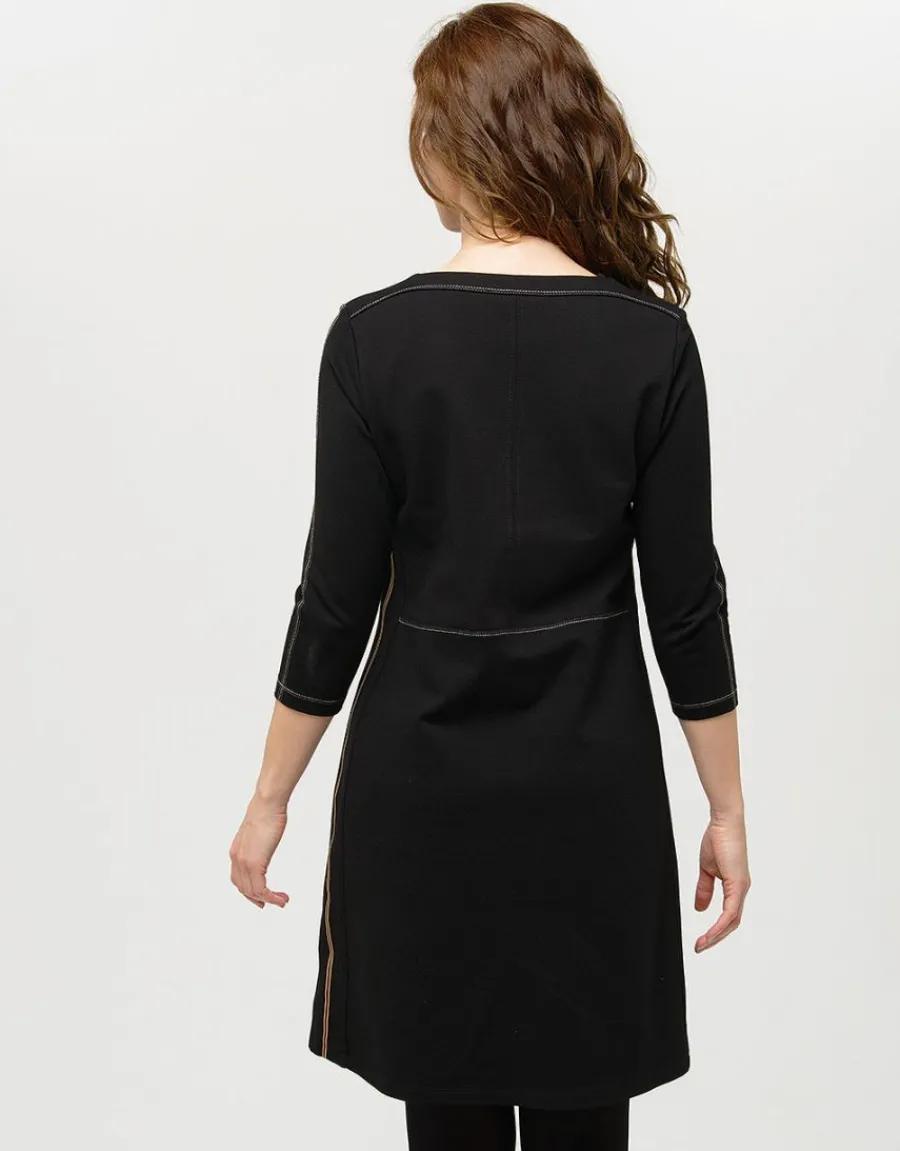 Christine Laure Robes|Robes & Jupes*Robe maille noire