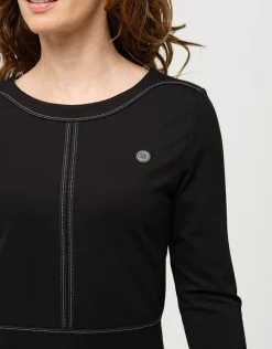 Christine Laure Robes|Robes & Jupes*Robe maille noire