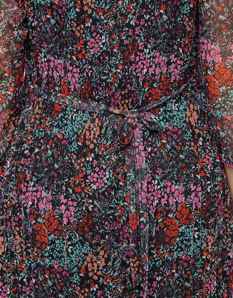 Christine Laure Robes|Robes & Jupes*Robe plissée imprimée