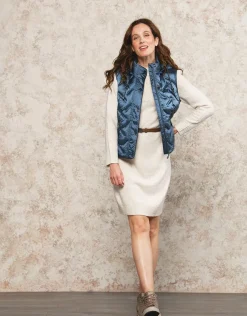 Christine Laure Robes|Robes & Jupes*Robe pull beige ceinturée