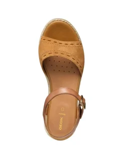 Christine Laure Sandales*Sandale corde cuir camel GEOX