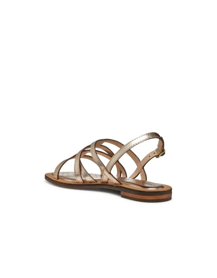 Christine Laure Sandales*Sandale plate cuir or GEOX