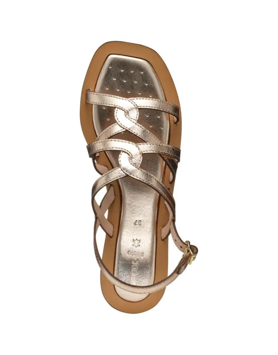 Christine Laure Sandales*Sandale plate cuir or GEOX