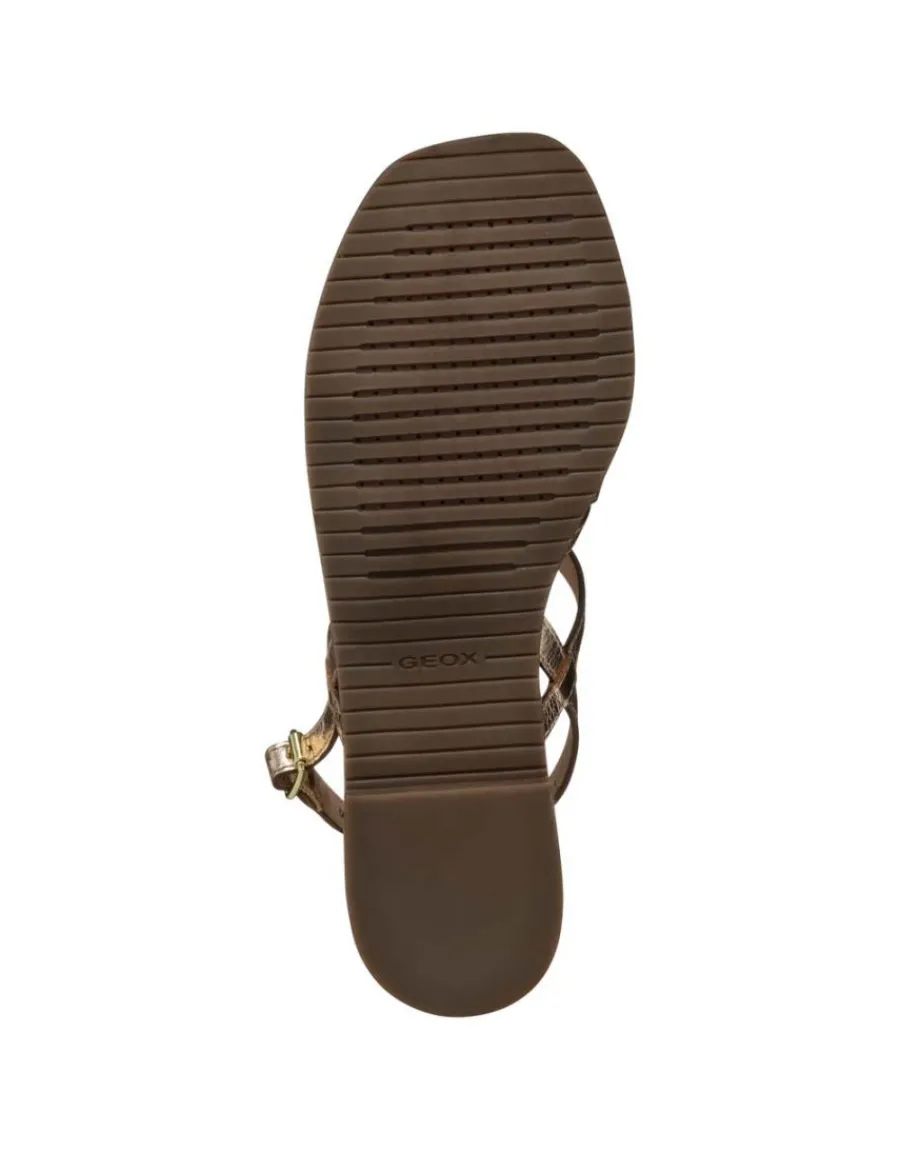 Christine Laure Sandales*Sandale plate cuir or GEOX