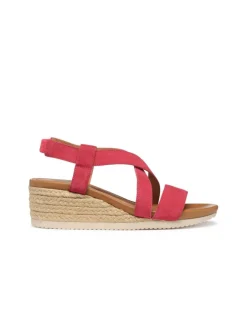 Christine Laure Sandales*Sandales compensées rouge GEOX