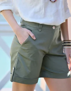 Christine Laure Shorts & Bermudas*Short kaki