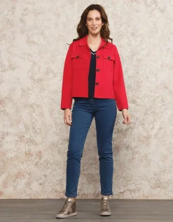 Christine Laure T-shirts|Hauts*T-shirt bleu coton