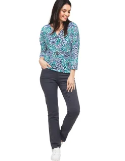 Christine Laure T-shirts|Hauts*T-shirt bleu et vert