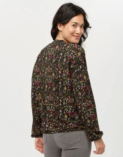 Christine Laure T-shirts|Hauts*T-shirt blousant imprimé