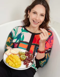 Christine Laure T-shirts|Hauts*T-shirt blousant noir