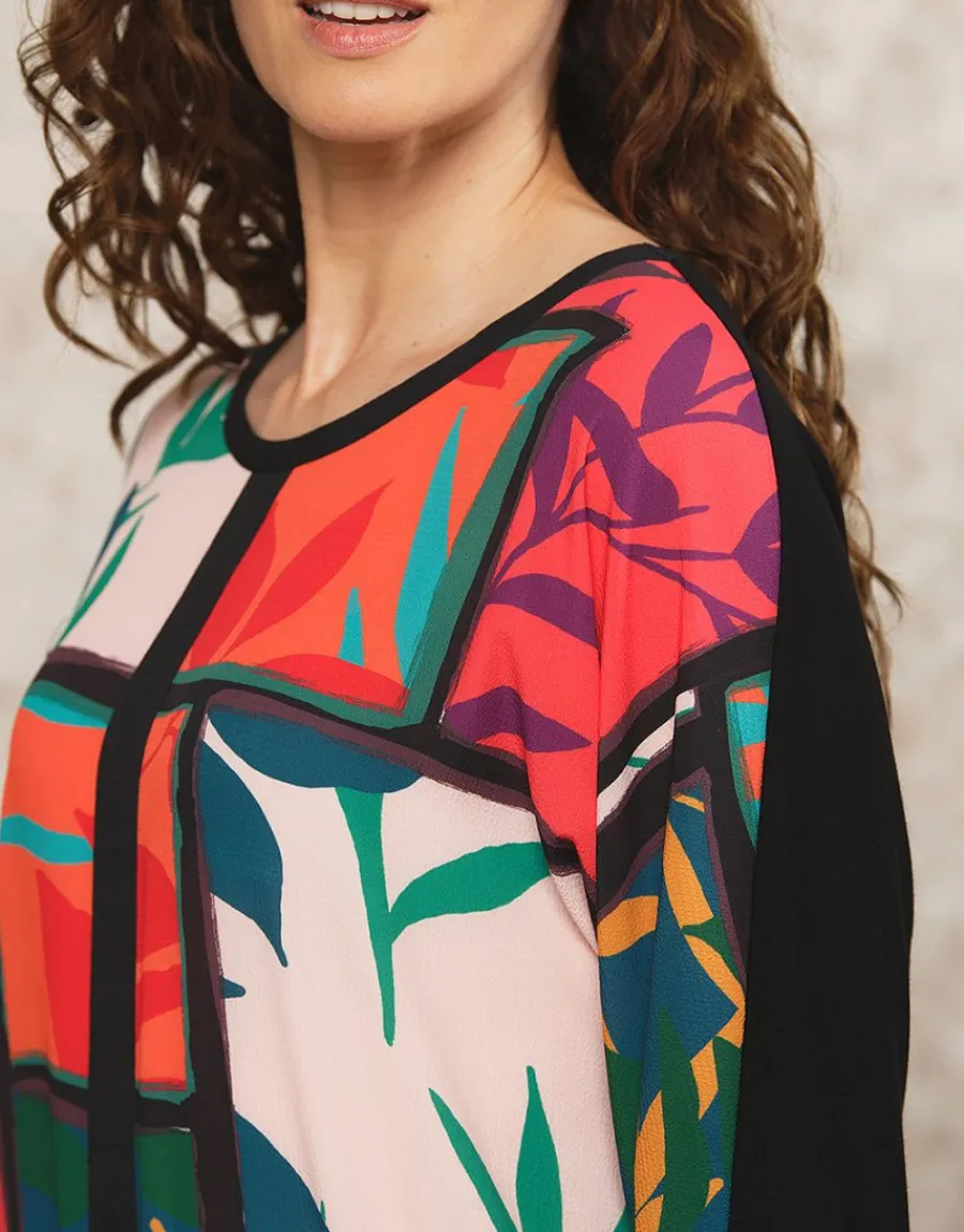 Christine Laure T-shirts|Hauts*T-shirt blousant noir