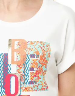 Christine Laure T-shirts|Hauts*T-shirt écru 100% coton