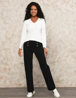 Christine Laure T-shirts|Hauts*T-shirt écru coton