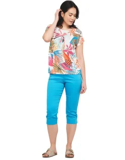 Christine Laure T-shirts|Hauts*T-shirt écru floral